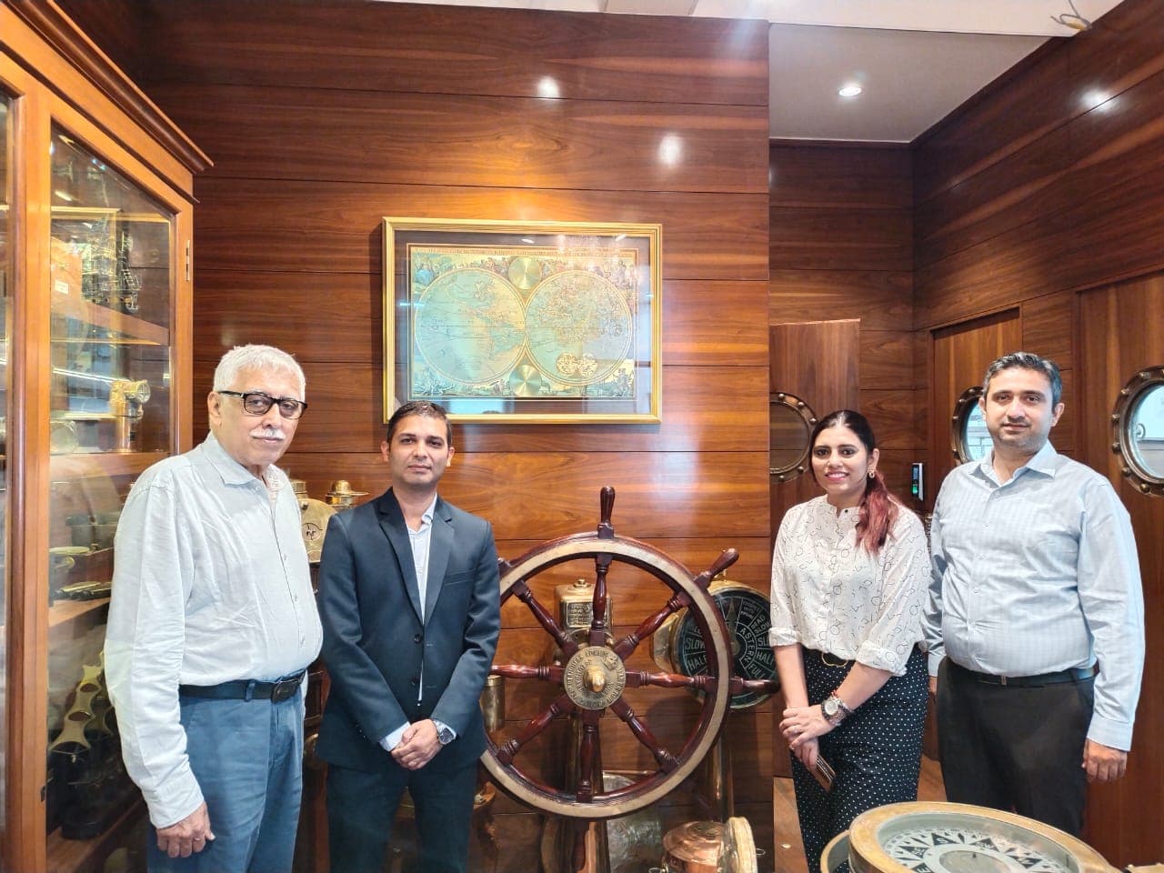 International Maritime Business Academy (IMBA) Dehradun Mumbai Visit photo 10