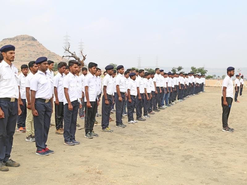 Chandralop College of Fire Engineering and Safety Management Pune Airport Mock Drill photo 8