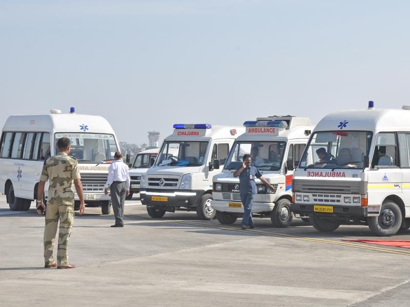 Chandralop College of Fire Engineering and Safety Management Pune Airport Mock Drill photo 5