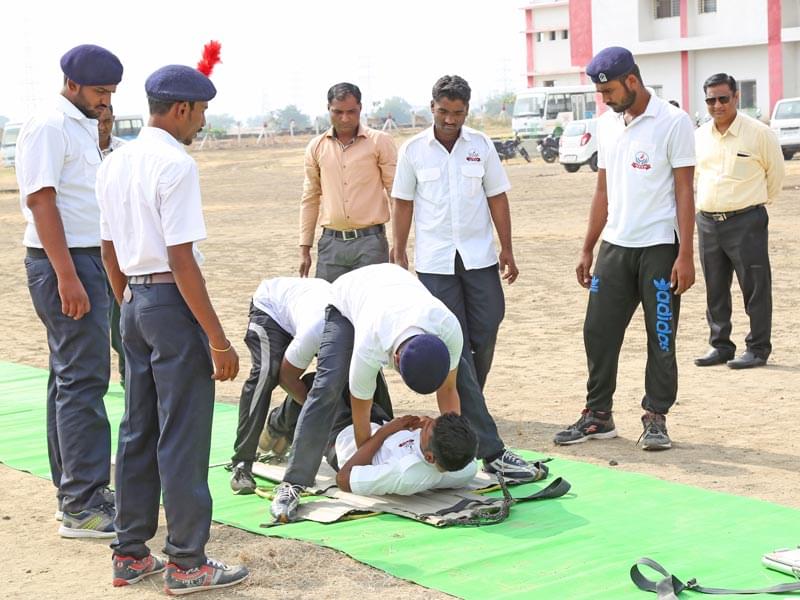 Chandralop College of Fire Engineering and Safety Management Pune Ground Training photo 5