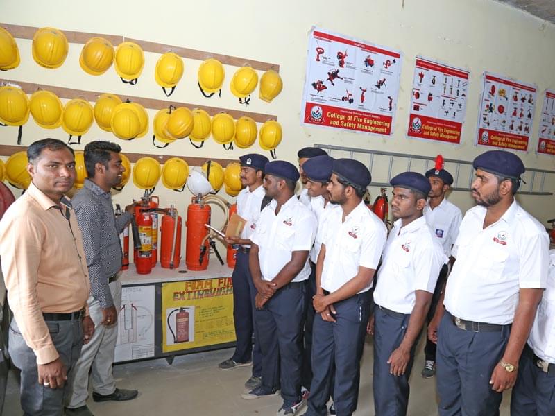 Chandralop College of Fire Engineering and Safety Management Pune Ground Training photo 11
