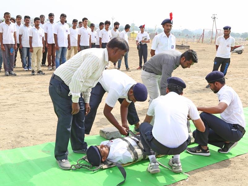 Chandralop College of Fire Engineering and Safety Management Pune Ground Training photo 3