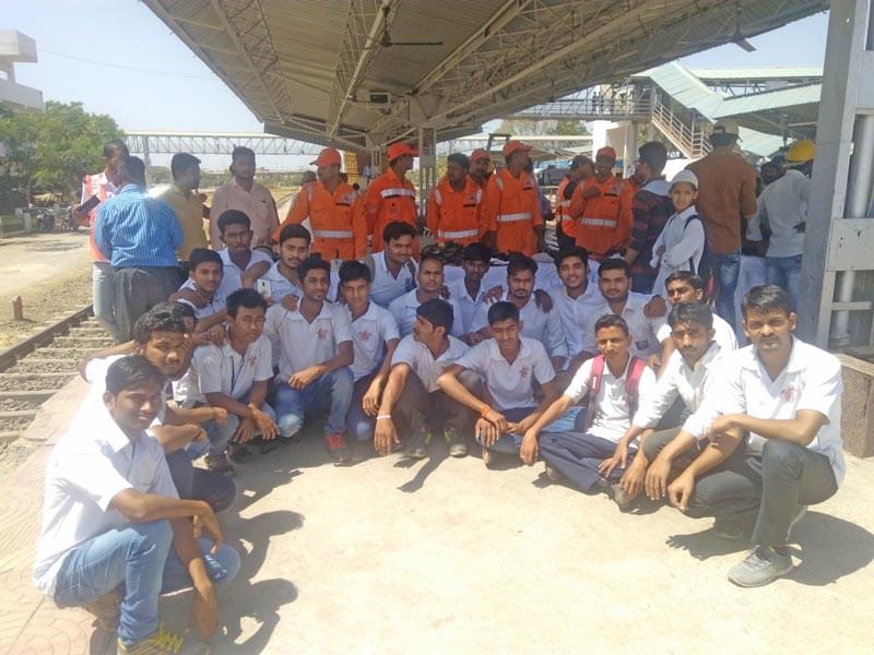 Chandralop College of Fire Engineering and Safety Management Pune NDRF Mock Drill photo 5