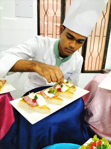Indian Institute of Hotel Management and Culinary Arts Hyderabad Students Work photo 4