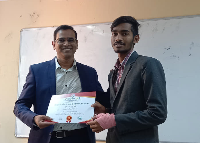 Pinnacle Institute of Management and Commerce Hyderabad Digital Marketing Event photo 19