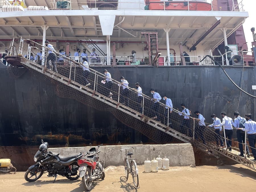 Galaxy International Institute of Logistics Chennai Port Visit photo 1