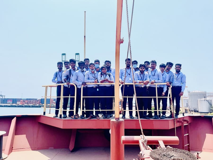 Galaxy International Institute of Logistics Chennai Port Visit photo 4