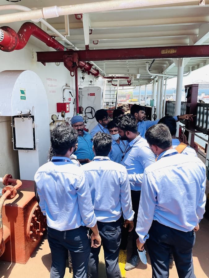 Galaxy International Institute of Logistics Chennai Port Visit photo 5