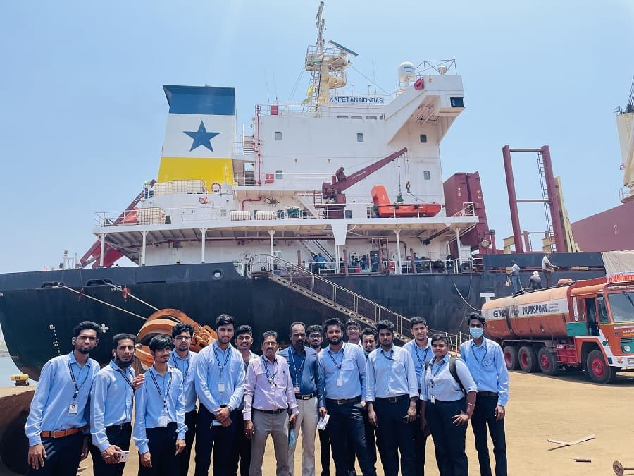 Galaxy International Institute of Logistics Chennai Port Visit photo 6
