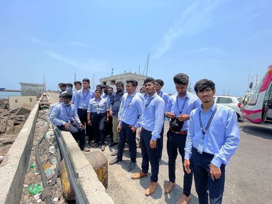 Galaxy International Institute of Logistics Chennai Port Visit photo 7