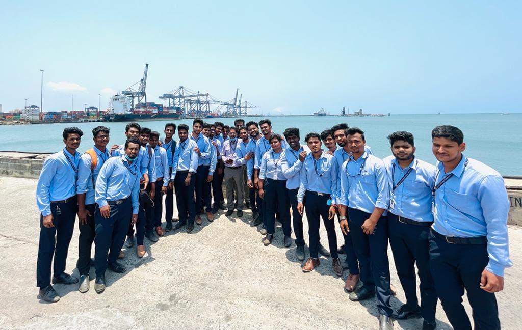 Galaxy International Institute of Logistics Chennai Port Visit photo 8