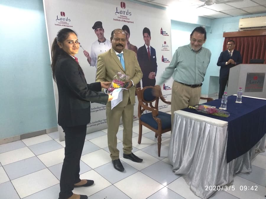 Lords Institute of Management Surat Guest Lecture photo 3