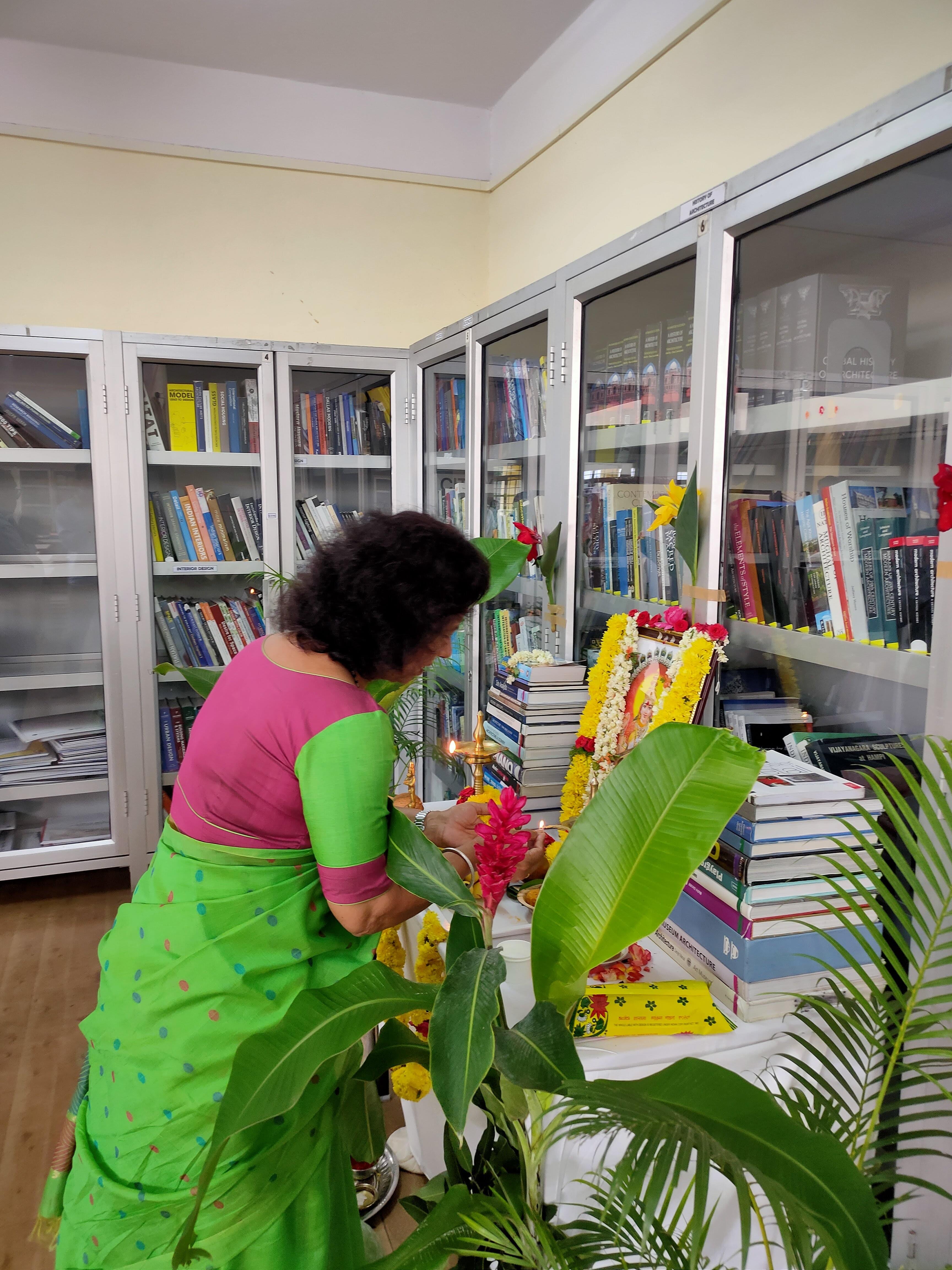 BGS School of Architecture and Planning Bangalore Saraswati Pooja photo 2