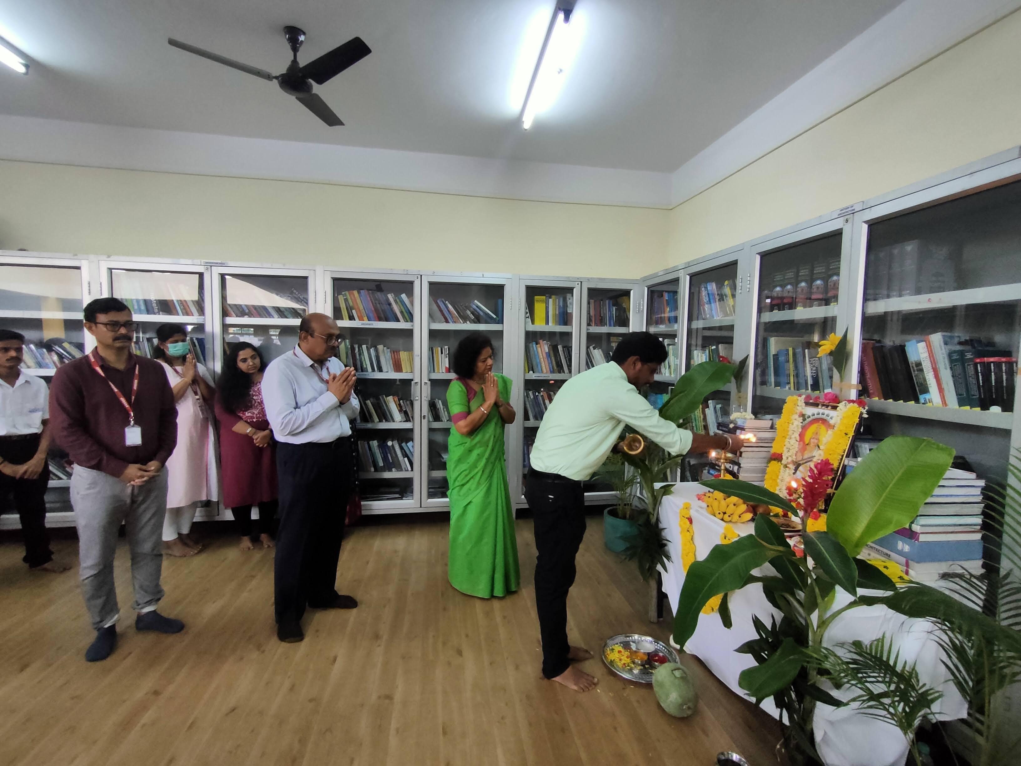 BGS School of Architecture and Planning Bangalore Saraswati Pooja photo 5