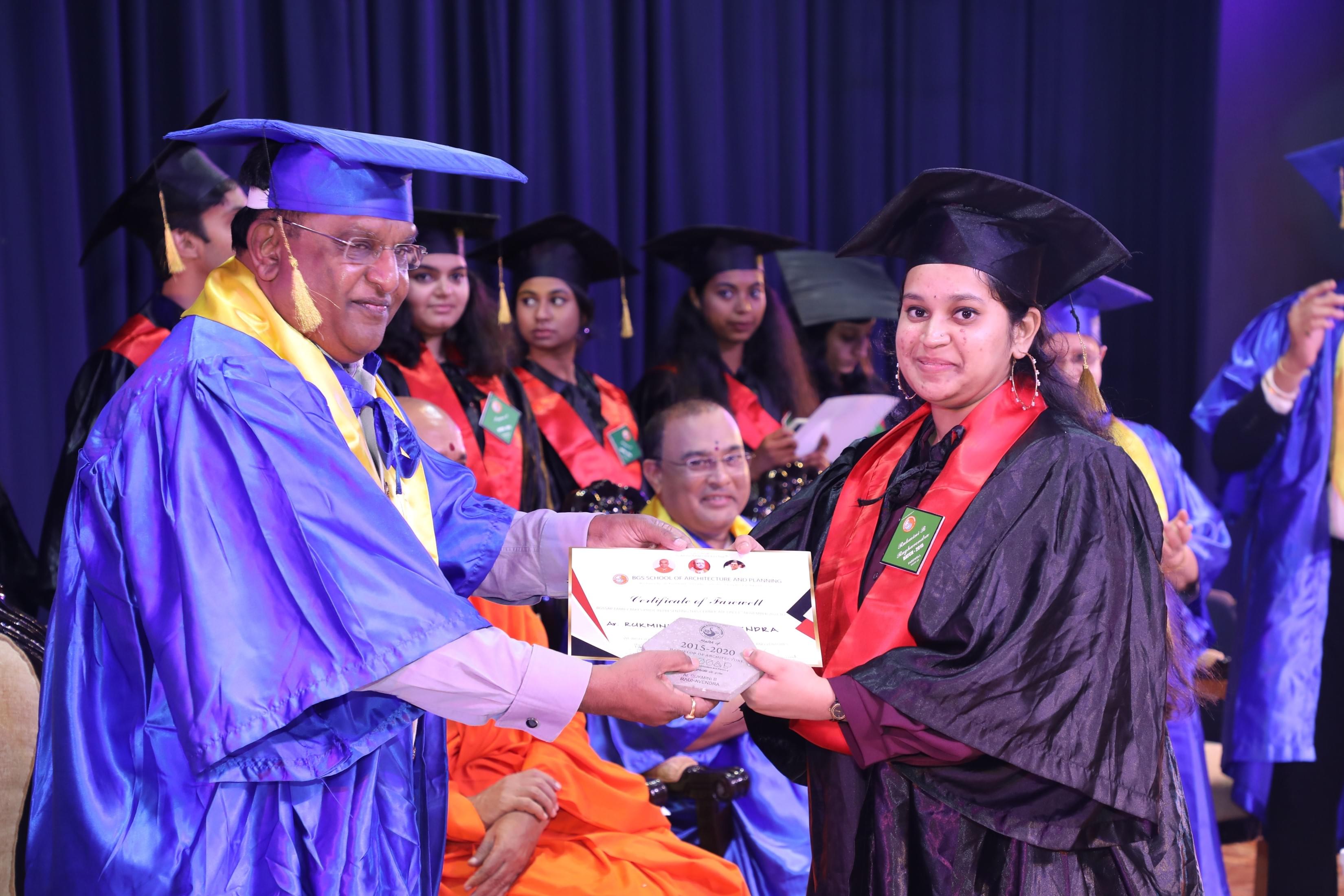 BGS School of Architecture and Planning Bangalore Farewell photo 6