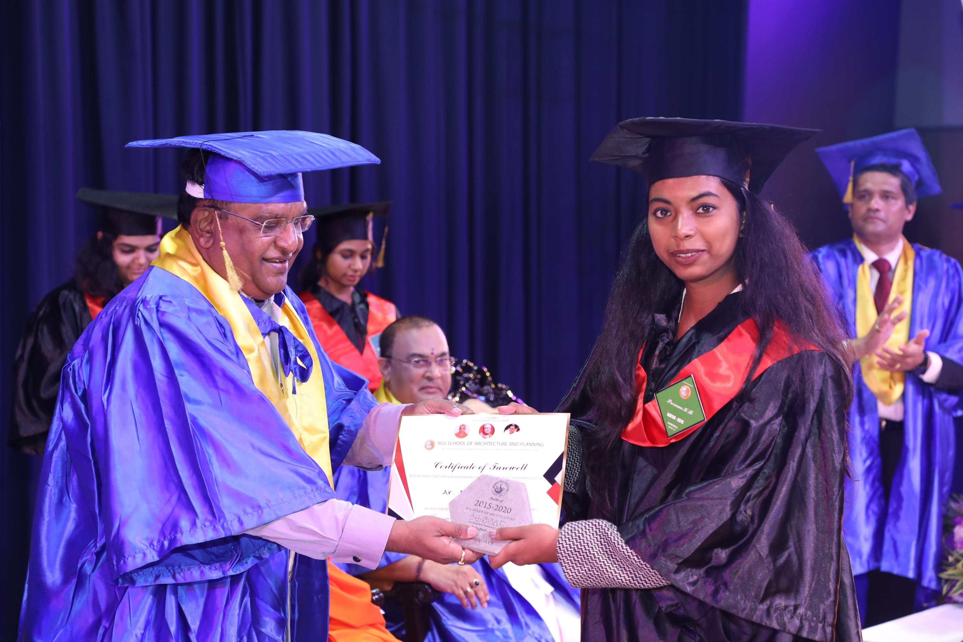 BGS School of Architecture and Planning Bangalore Farewell photo 9