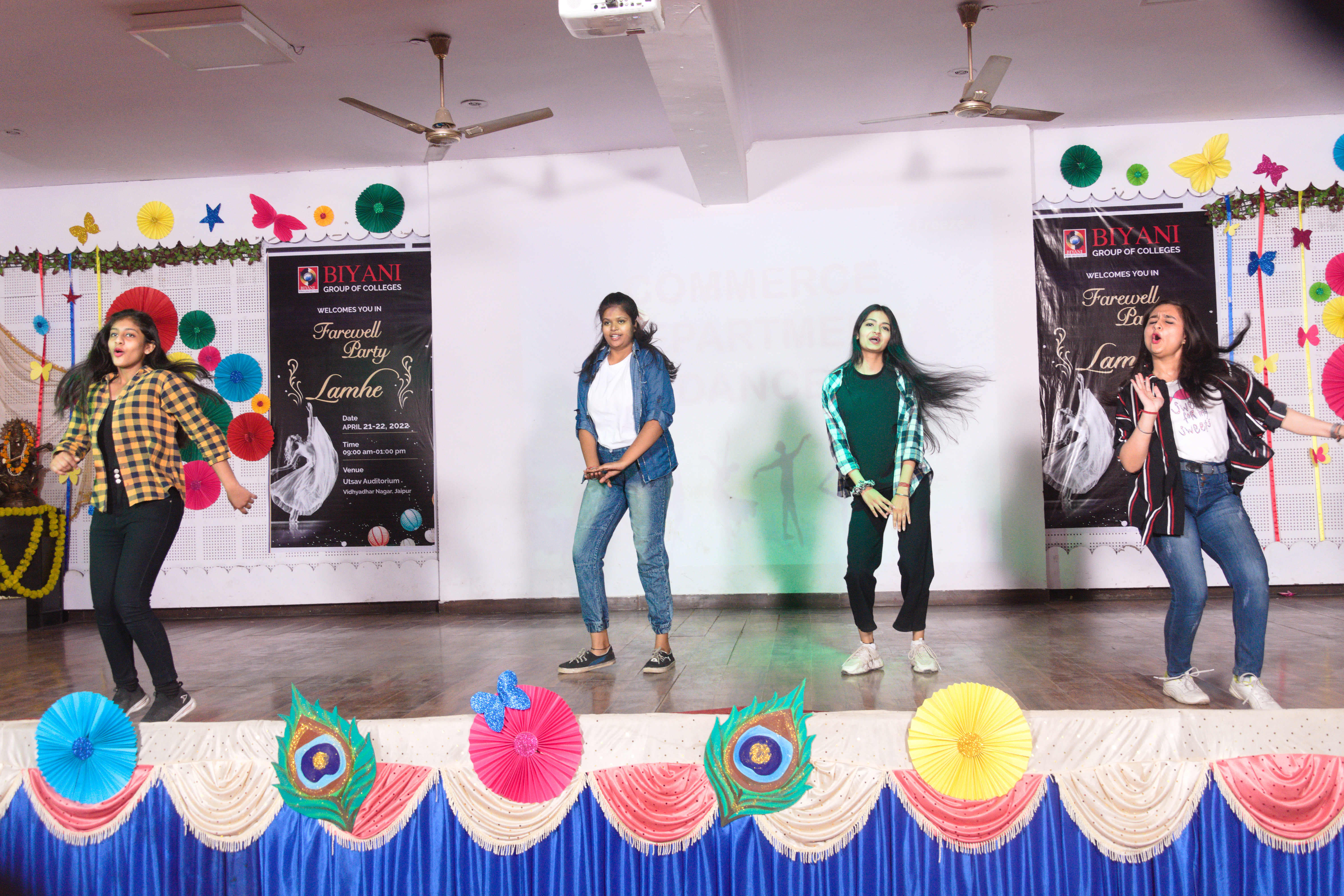 Biyani Girls College Jaipur Farewell Party photo 6