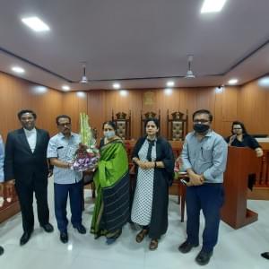 Hindi Vidhya Prachar Samiti's College of Law Mumbai Moot Court Inaugural Ceremony 2021 photo 3