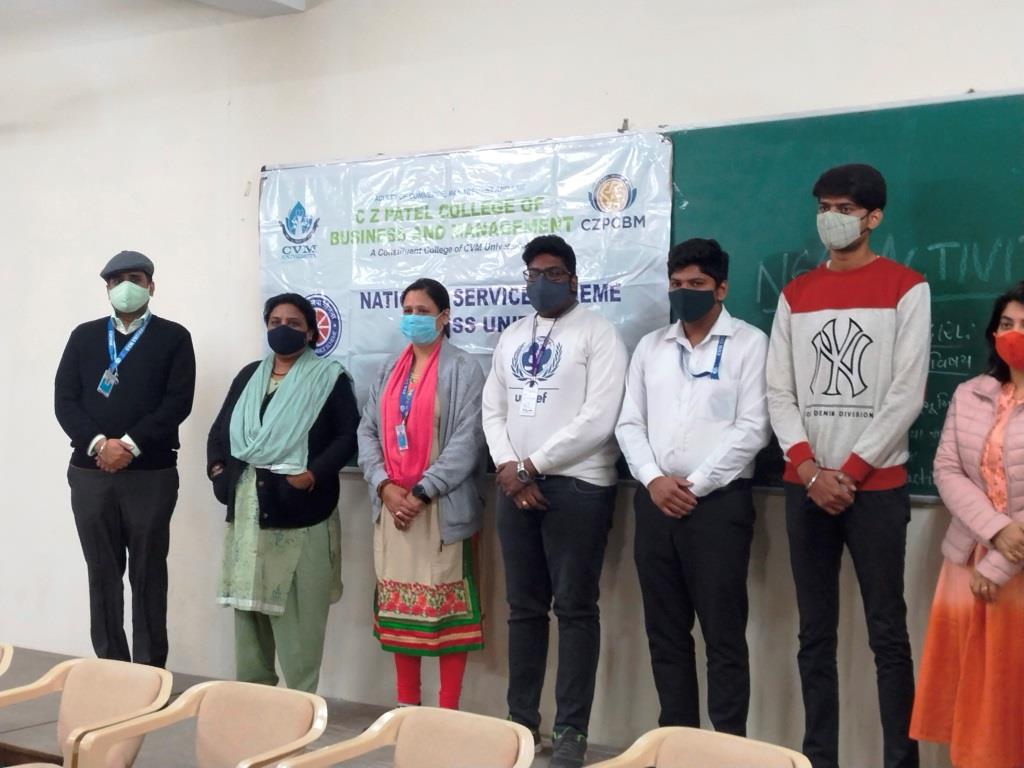 CZ Patel College of Business and Management,CVM University Vallabh Vidyanagar Extra Curriculars photo 2