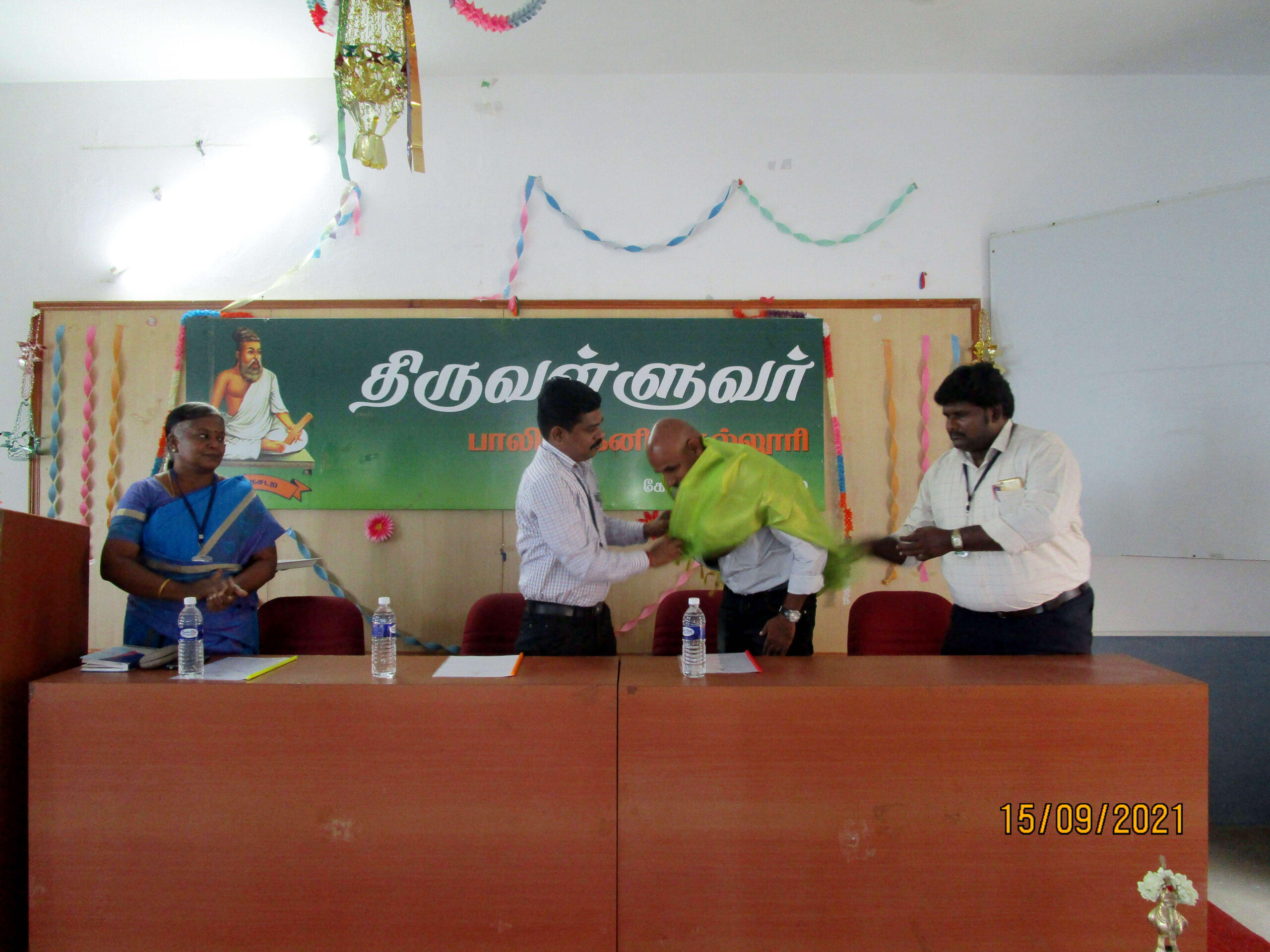 Thiruvalluvar Polytechnic College Coimbatore Fresher's Inaguration and Enginner's Day Celebration photo 3