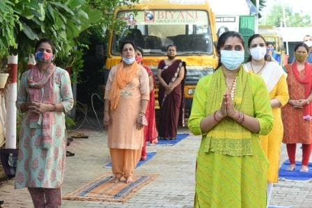 Biyani College of Yoga & Naturopathy Jaipur Event (Yoga day) photo 4