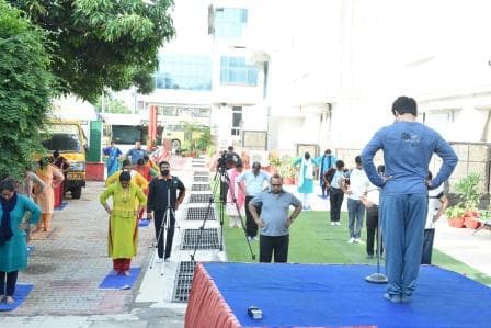 Biyani College of Yoga & Naturopathy Jaipur Event (Yoga day) photo 5