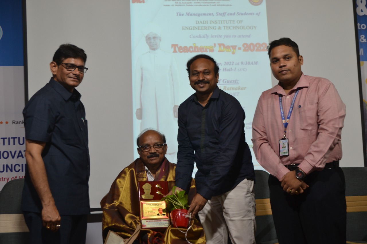 Dadi Institute of Engineering and Technology (Autonomous) Visakhapatnam Teacher's Day photo 9