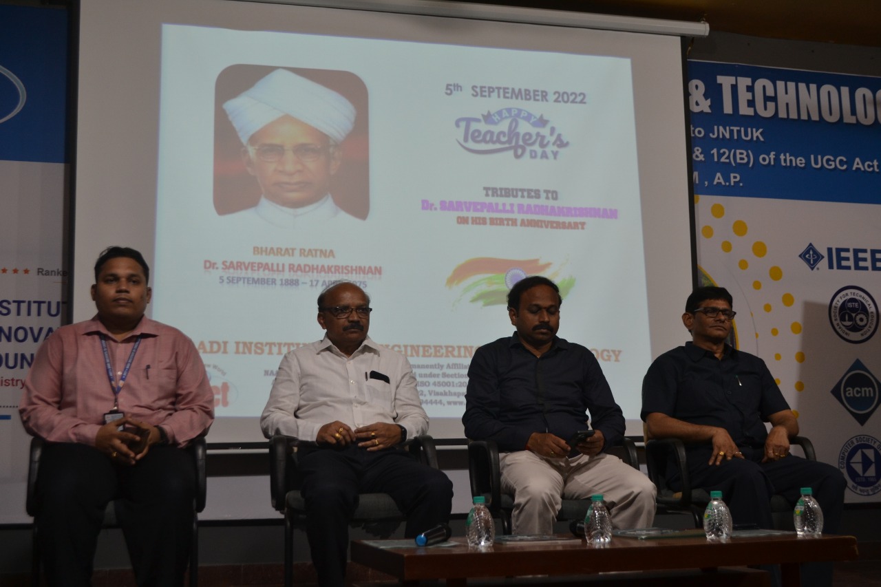 Dadi Institute of Engineering and Technology (Autonomous) Visakhapatnam Teacher's Day photo 16