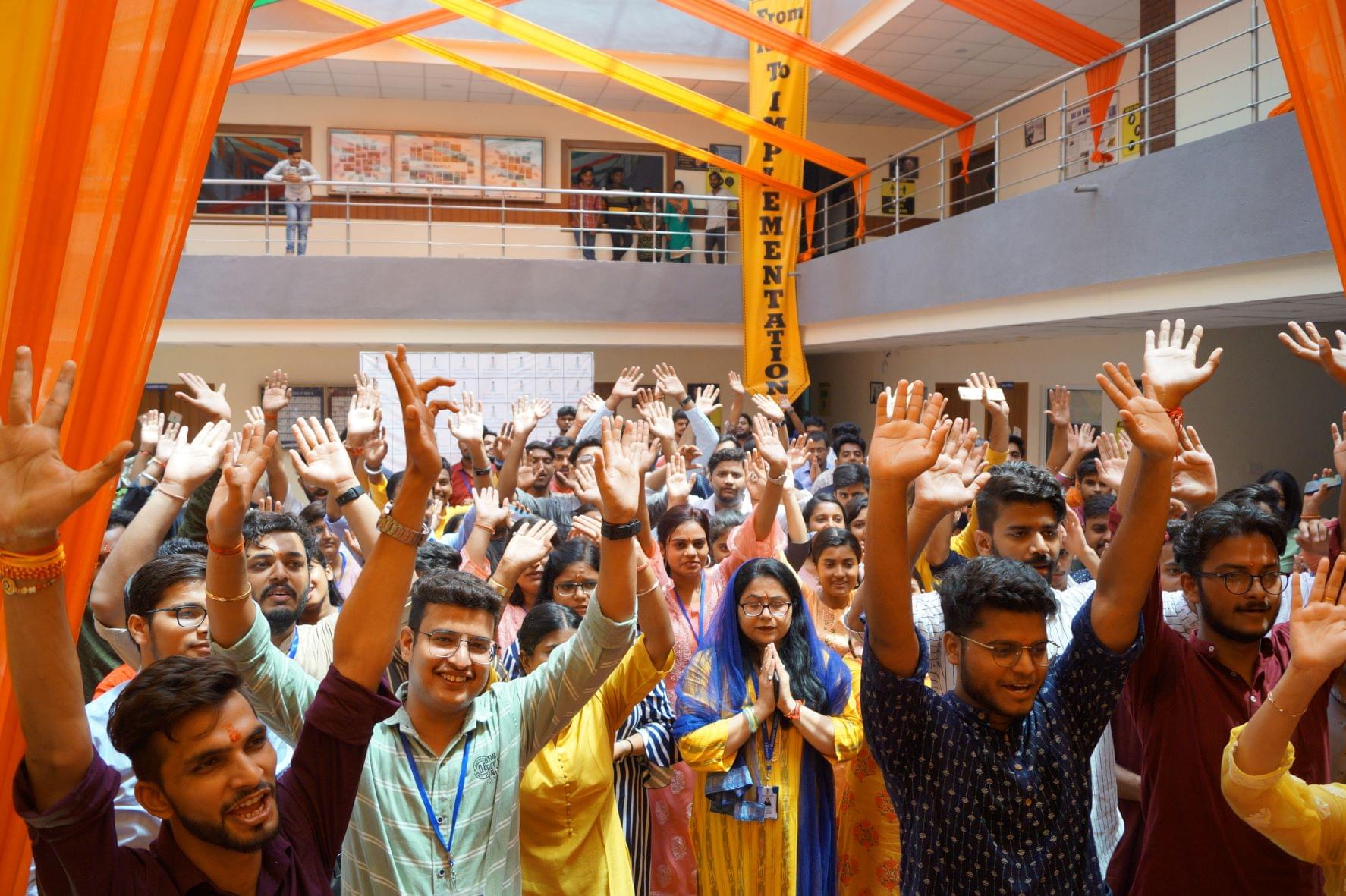 I Business Institute Greater Noida Ganpati Celebration photo 3