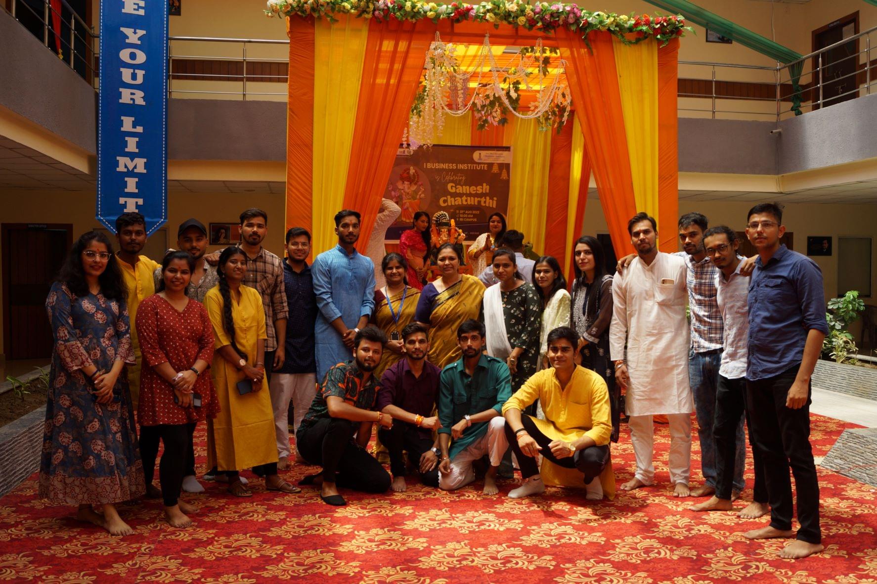 I Business Institute Greater Noida Ganpati Celebration photo 1