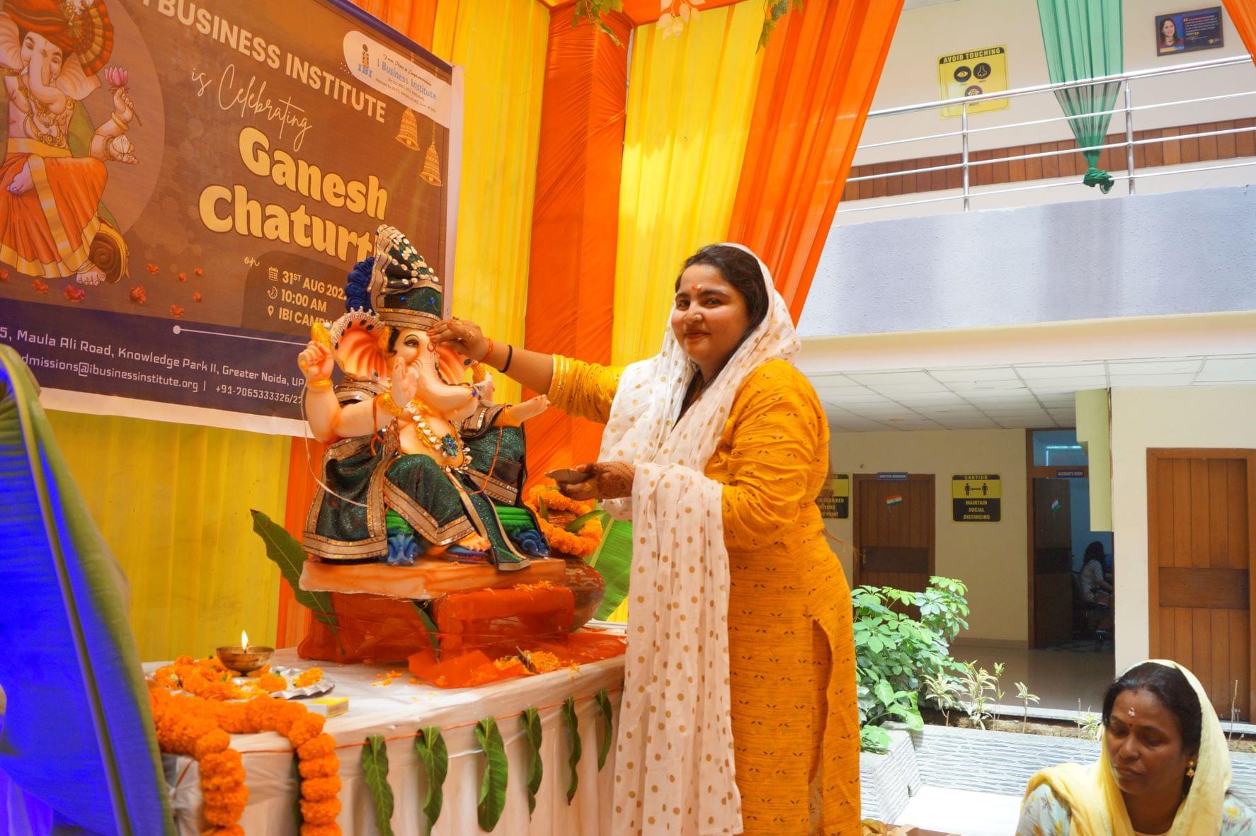 I Business Institute Greater Noida Ganpati Celebration photo 6
