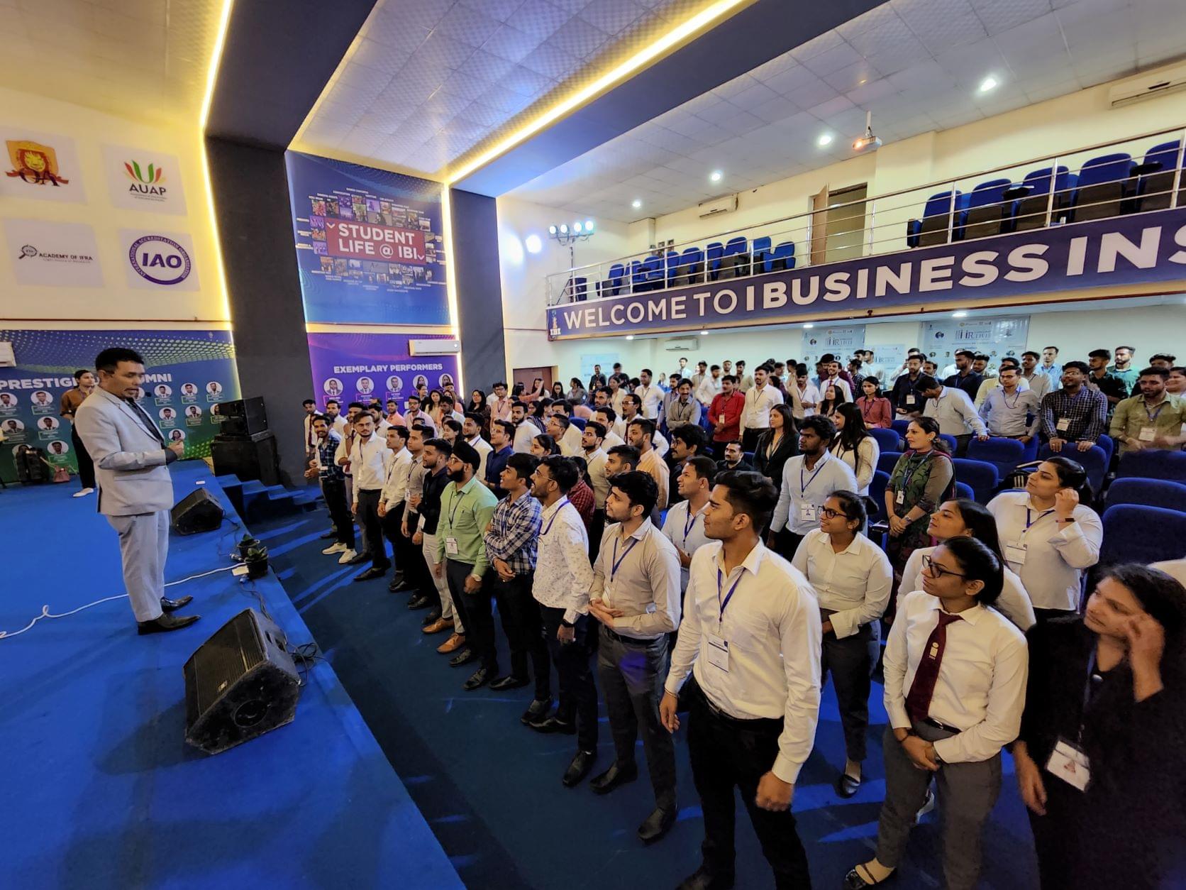 I Business Institute Greater Noida Orientation photo 7