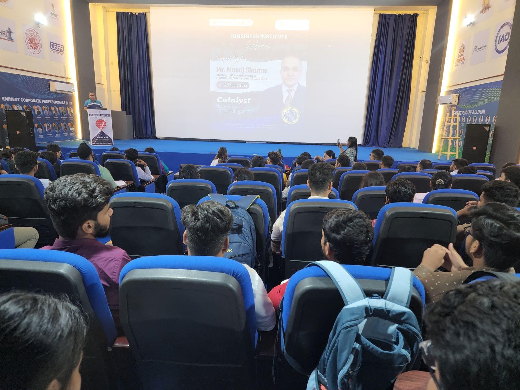 I Business Institute Greater Noida Orientation photo 3