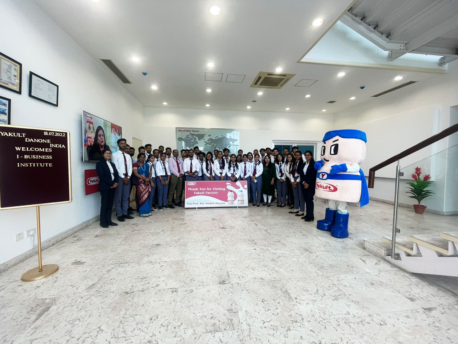 I Business Institute Greater Noida Industrial Visits photo 8