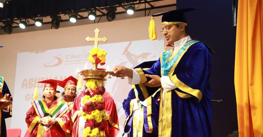St. Pauls College Bangalore Convocation photo 2