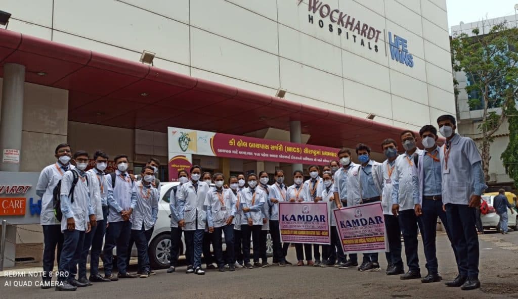 Kamdar Homoeopathic Medical College and Research Centre Rajkot Medical Camp photo 1