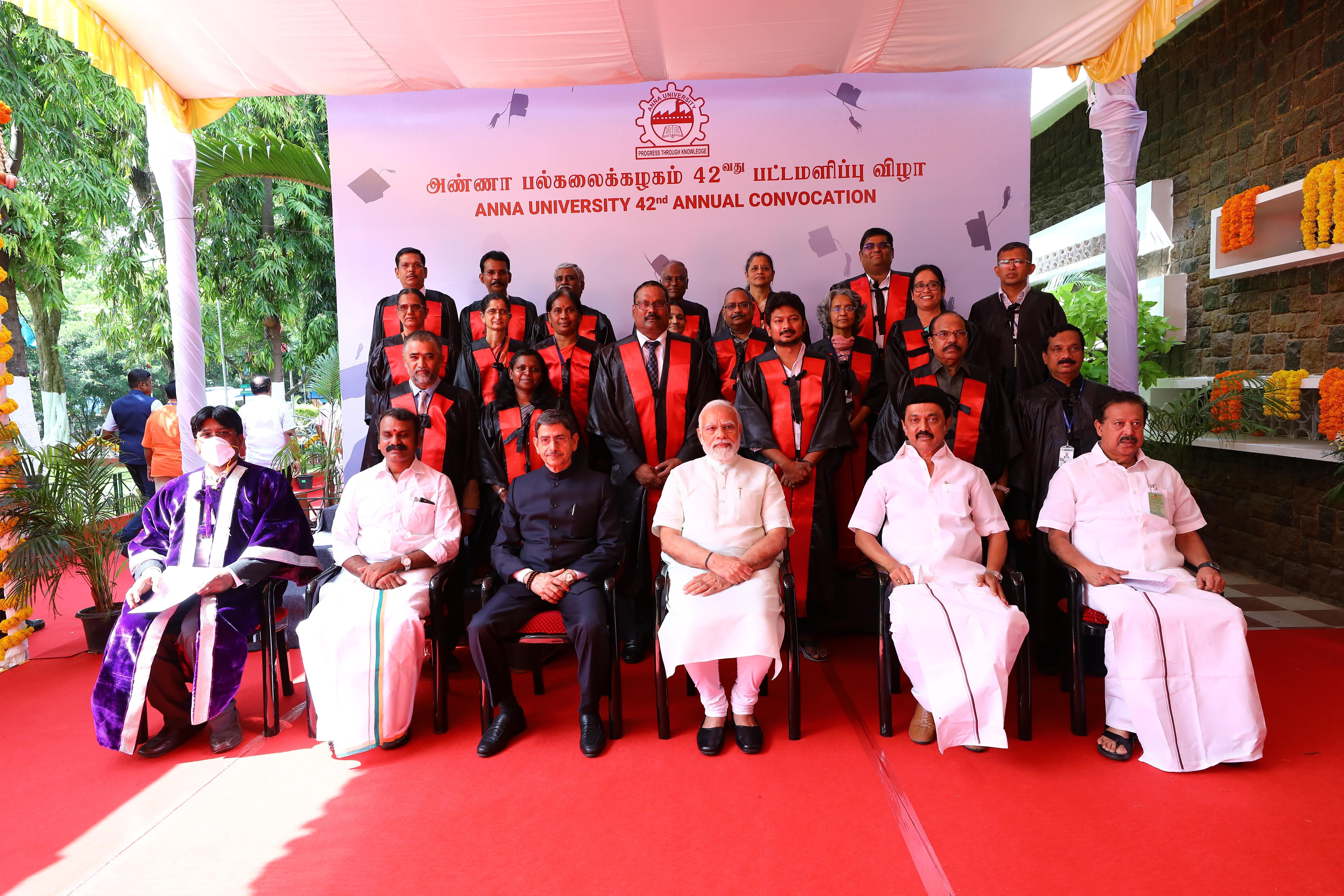Centre for Research, Anna University Chennai 42nd Convocation (29th July 2022) photo 1