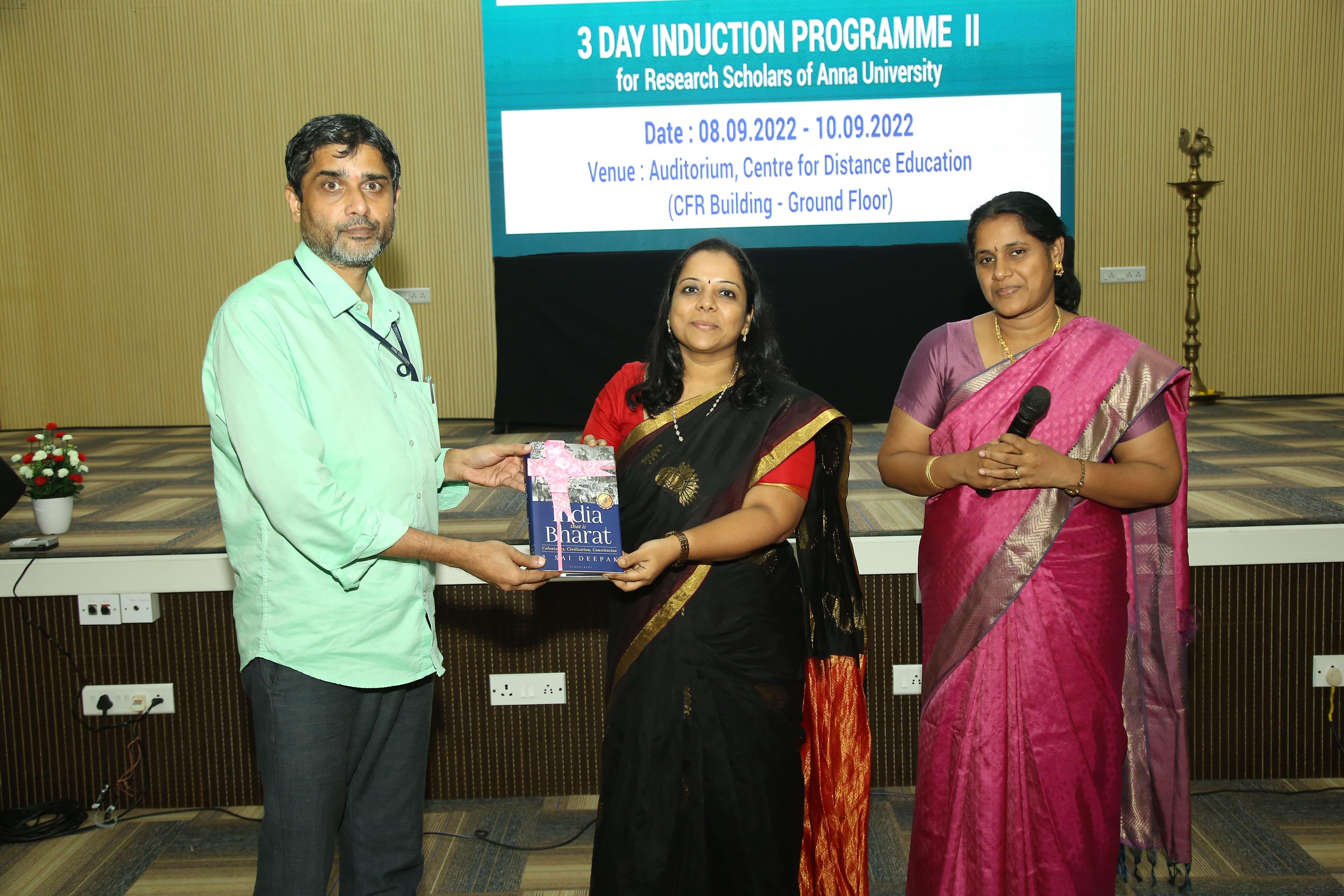 Centre for Research, Anna University Chennai Induction Programme - II for Research Scholars (8th photo 2