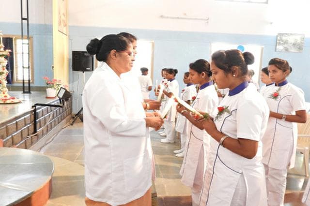 Holy Cross College of Nursing Chamarajnagar Lamp Lighting photo 4