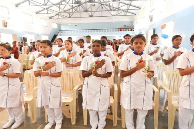 Holy Cross College of Nursing Chamarajnagar Lamp Lighting photo 3