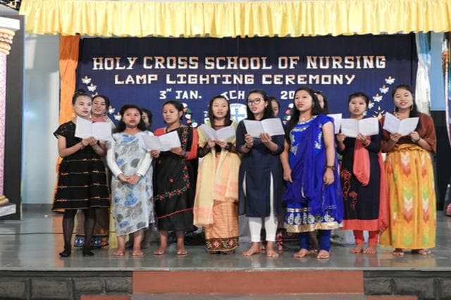 Holy Cross College of Nursing Chamarajnagar Lamp Lighting photo 14