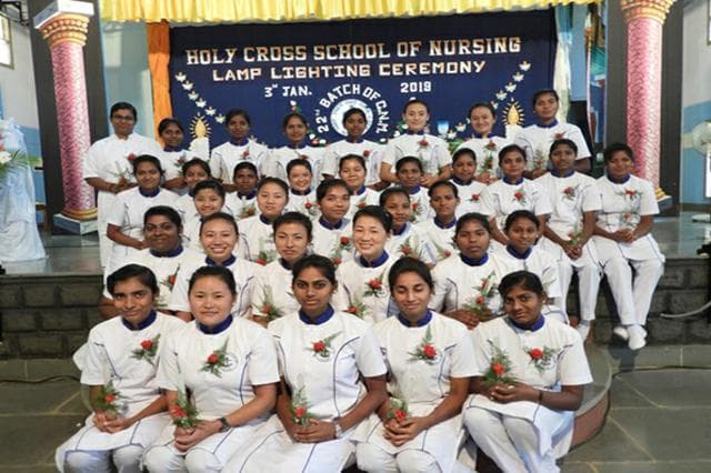 Holy Cross College of Nursing Chamarajnagar Lamp Lighting photo 13