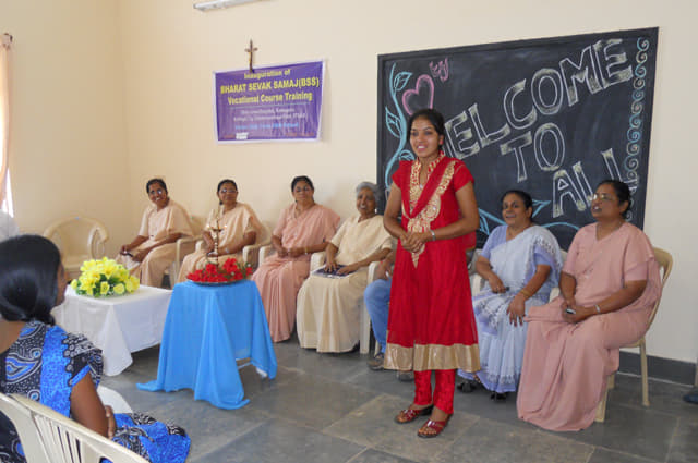 Holy Cross College of Nursing Chamarajnagar Inaguration BSS photo 5