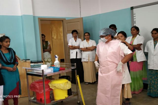 Holy Cross College of Nursing Chamarajnagar NABH 2019 photo 3
