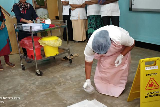 Holy Cross College of Nursing Chamarajnagar NABH 2019 photo 2