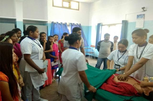 Holy Cross College of Nursing Chamarajnagar NABH 2019 photo 1
