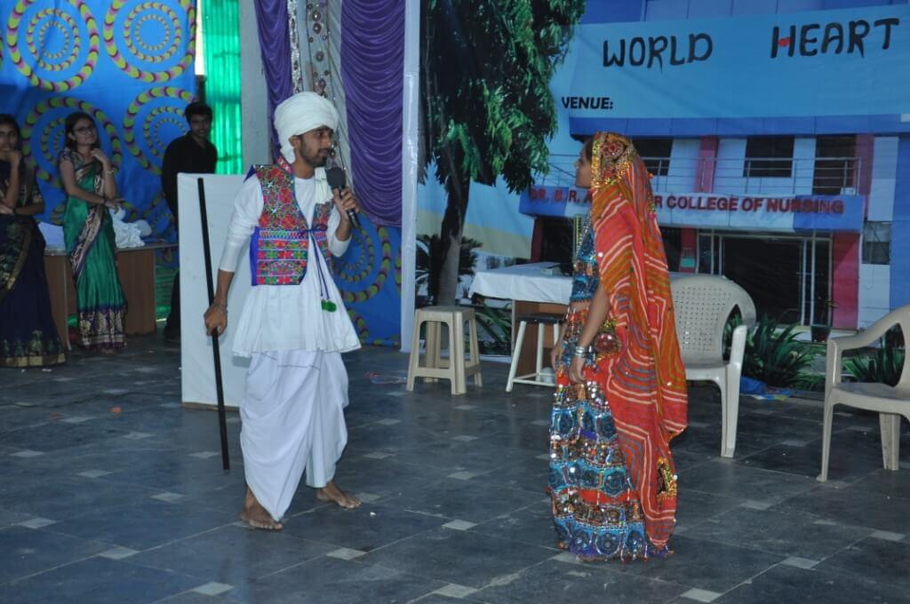 Dr. B R Ambedkar College of Nursing Gandhinagar World Heart Day Exhibition and Awareness Programme photo 11