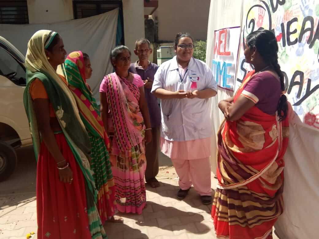 Dr. B R Ambedkar College of Nursing Gandhinagar World Heart Day Exhibition and Awareness Programme photo 2