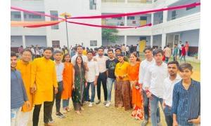 HRIT University Ghaziabad Garba Celebration photo 6