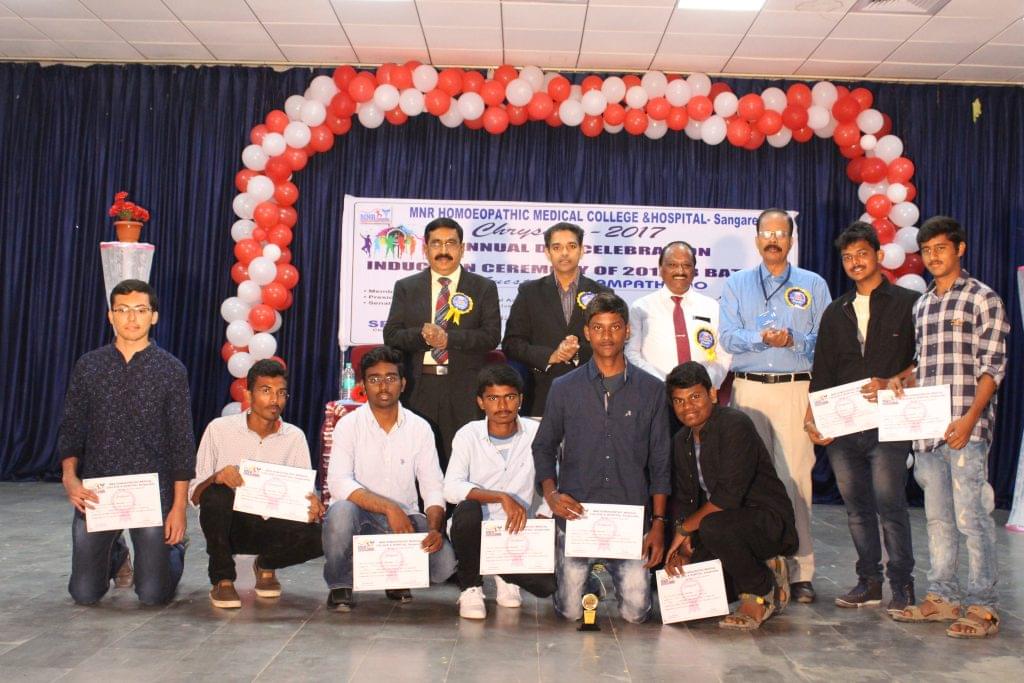 MNR Homoeopathic Medical College & Hospital Hyderabad Annual day celebrated photo 2